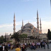 Photo taken at Blue Mosque by Alexey K. on 5/4/2013