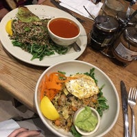 Photo taken at Le Pain Quotidien by Kelly K. on 12/13/2018