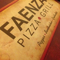 Photo taken at Faenza Pizza &amp;amp; Grill by Celso M. on 9/8/2013