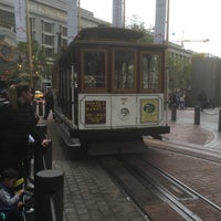 Photo taken at Cable Car Stop - California &amp;amp; Leavenworth by Daniel on 6/18/2016