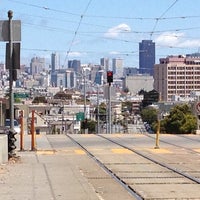 Photo taken at MUNI Metro Stop - San Jose &amp;amp; Randall by Jason M. on 5/26/2013