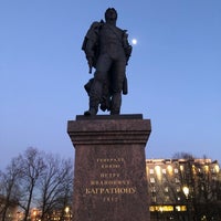 Photo taken at Багратионовский сквер by Владислав Н. on 4/15/2019