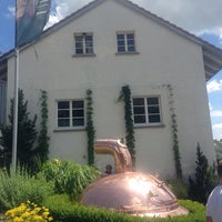 Photo taken at Berg Brauerei Ulrich Zimmermann by Deniz Y. on 6/15/2014
