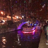 Photo taken at The San Antonio River Walk by Tim Y. on 12/2/2018