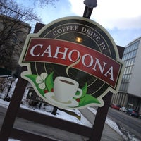 Photo taken at Cahoona Drive-In Coffee by Docjur on 3/15/2013