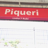 Photo taken at Estação Piqueri (CPTM) by Lucinda B. on 10/9/2015