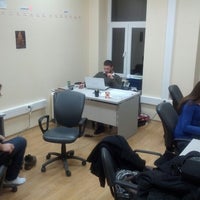 Photo taken at AIESEC Serbia National office by Aleksandar D. on 12/21/2012