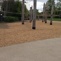 Photo taken at Tooting Bec Triangle Playspace by Janelle W. on 5/9/2013