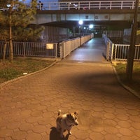 Photo taken at 豊住橋 by kazuki01 on 3/17/2018