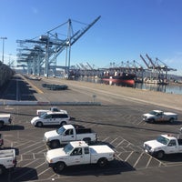 Photo taken at Pier 400: Maersk/APM Terminals by Ed E. on 12/2/2015