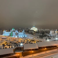 Photo taken at Смотровая площадка в Казанском Кремле by Anton K. on 1/3/2021