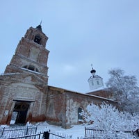 Photo taken at Храм Николая Чудотворца на Волухе by Anton K. on 1/6/2022