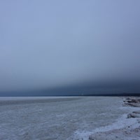 Photo taken at Пляж «Сестрорецкий пленэр» by Anton K. on 1/27/2018
