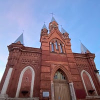 Photo taken at Храм Св. апп. Петра и Павла by Anton K. on 11/9/2020