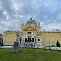 Photo taken at Art Pavilion Zagreb by Anton K. on 11/23/2021
