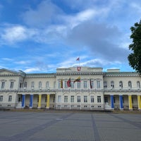 Photo taken at Daukantas Square by Anton K. on 6/14/2022