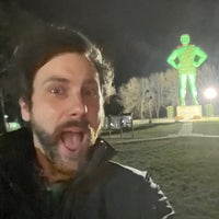 Photo taken at Jolly Green Giant Statue by Evan D. on 12/6/2021