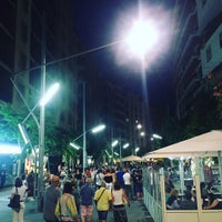 Photo taken at Plaça Ricard Vinyes by Xavi R. on 6/10/2016