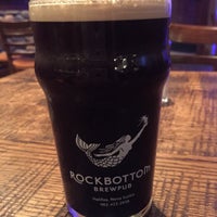 Photo taken at Rockbottom Brewery by Taddy B. on 8/5/2018