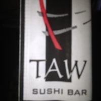 Photo taken at Taw Sushi Bar by Marcello R. on 11/23/2012