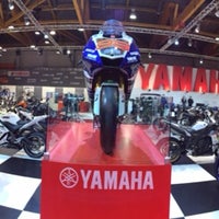 Photo taken at Stand YAMAHA Stand by Pierre G. on 1/13/2014