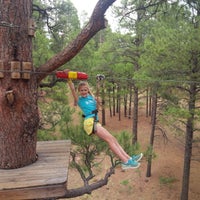 Photo taken at Flagstaff Extreme Adventure Course by Brian R. on 7/5/2014