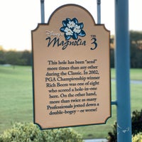 Foto tirada no(a) Disney&amp;#39;s Magnolia Golf Course por Katie E. em 12/31/2019