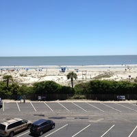 Photo taken at Ocean Plaza Beach Resort by Jennifer S. on 5/6/2013