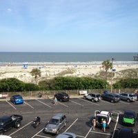 Photo taken at Ocean Plaza Beach Resort by Jennifer S. on 5/10/2013