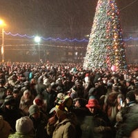 Photo taken at Площадь  200-летия by Natalya on 12/31/2012