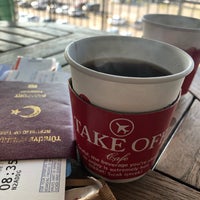 Photo taken at Cafe Take Off by Fatemeh A. on 4/5/2019