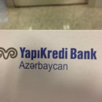 Photo taken at YAPI KREDİ BANK by Rasul A. on 6/11/2013