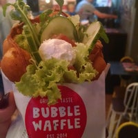 Photo taken at Bubble Waffle by Elena N. on 9/2/2016