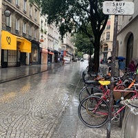 Photo taken at Rue Montmartre by Manar Alghafis on 8/17/2019