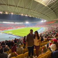 Photo taken at Ernst-Happel-Stadion by Damir G. on 9/7/2021