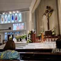 Photo taken at Gereja Katolik Santo Yakobus by Roozu T. on 4/16/2022