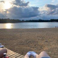 Photo taken at Пляж Озерки by Sonia B. on 7/20/2021