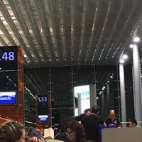 Photo taken at Gate L48 by Ariana T. on 9/13/2016