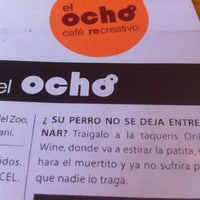 Photo taken at El Ocho Café Recreativo by Regina R. on 6/16/2013