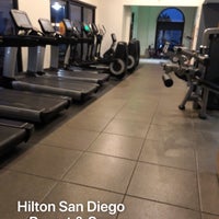 Photo taken at Hilton San Diego Resort &amp;amp; Spa by Gerald H. on 4/2/2018