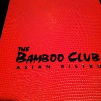 Photo taken at The Bamboo Club Asian Bistro by Tom H. on 5/10/2013