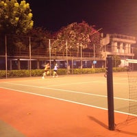 Photo taken at Tennis Courts Lad Phrao Soi 33 by Patricia D. on 5/15/2013