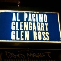 Photo taken at Glengarry Glen Ross at The Gerald Schoenfeld Theatre by Robert F. on 1/6/2013