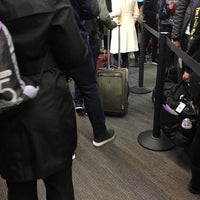 Photo taken at United Airlines Priority Security Checkpoint by M. A. on 12/22/2017