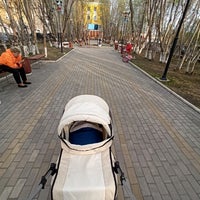 Photo taken at Сафоновский сквер by Sam L. on 6/2/2020