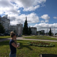 Photo taken at Октябрьская площадь by Sam L. on 7/22/2017