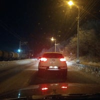 Photo taken at Нижне-ростинское шоссе by Sam L. on 1/18/2018