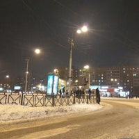Photo taken at Остановка «Улица Беринга» by Sam L. on 1/11/2019