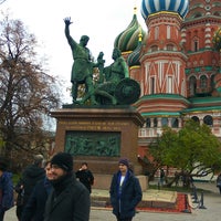 Photo taken at Monument to Minin and Pozharsky by Sam L. on 10/28/2018
