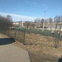 Photo taken at Спортивная площадка школы № 41 by Sam L. on 5/12/2019
